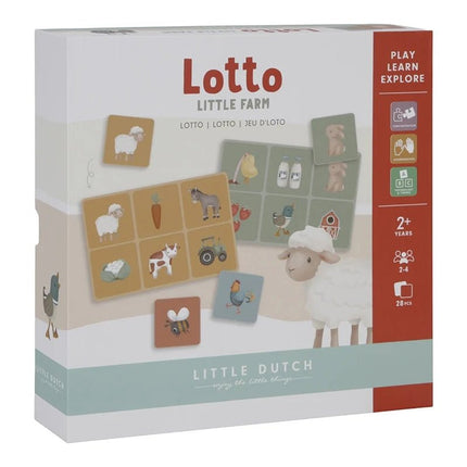 Little Dutch Spelletje Lotto Little Farm - Little Dutch - Babywinkel - 8713291771635