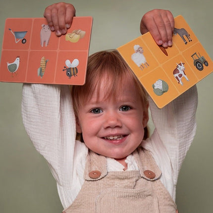Little Dutch Spelletje Lotto Little Farm - Little Dutch - Babywinkel - 8713291771635