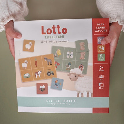 Little Dutch Spelletje Lotto Little Farm - Little Dutch - Babywinkel - 8713291771635