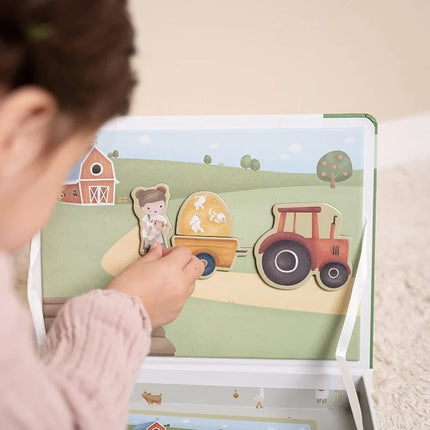Little Dutch Spelletje Magnetisch Speelbord Little Farm - Little Dutch - Babywinkel - 8713291771598