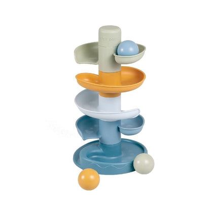 Little Dutch Stapeltoren Blauw met Ballen - Little Dutch - Babywinkel - 8712051094342