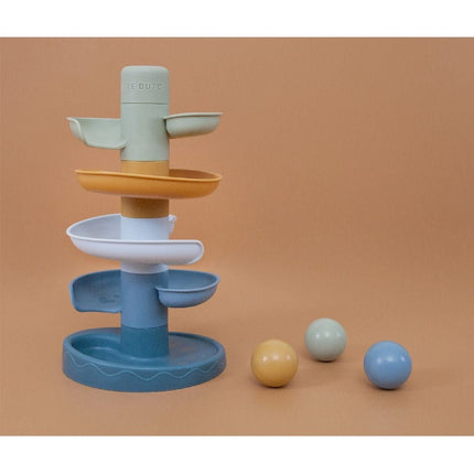 Little Dutch Stapeltoren Blauw met Ballen - Little Dutch - Babywinkel - 8712051094342