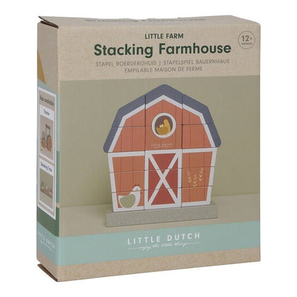 Little Dutch Stapeltoren Boerderijhuis Little Farm - Little Dutch - Babywinkel - 8713291771444