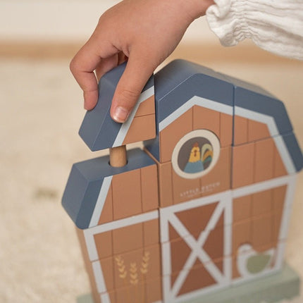 Little Dutch Stapeltoren Boerderijhuis Little Farm - Little Dutch - Babywinkel - 8713291771444