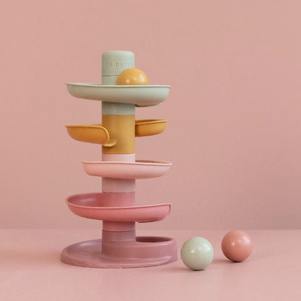Little Dutch Stapeltoren Roze met Ballen - Little Dutch - Babywinkel - 8712051094366