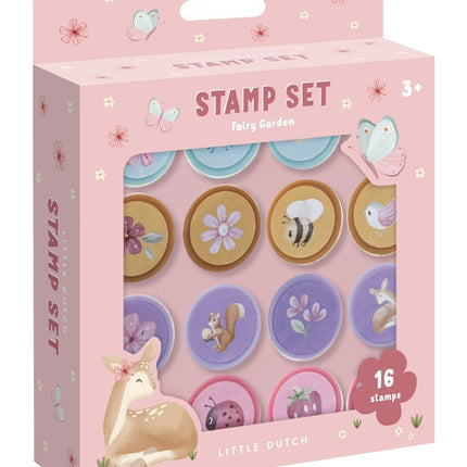 Little Dutch Stempelset Fairy Garden 12St koop je bij Babywinkel