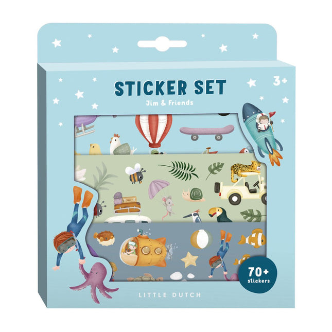 Little Dutch Sticker Doos Jim En Friends koop je bij Babywinkel