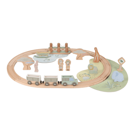 Little Dutch Treinset Safari koop je bij Babywinkel