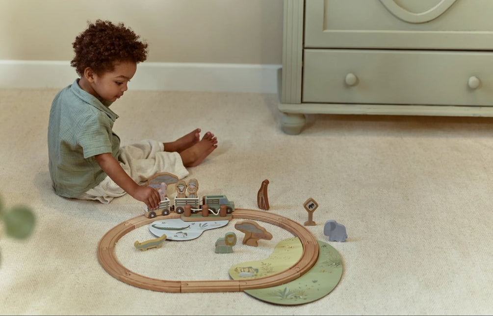 Little Dutch Treinset Safari koop je bij Babywinkel