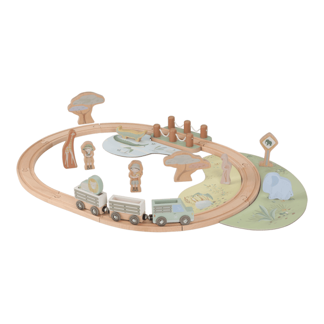 Little Dutch Treinset Safari koop je bij Babywinkel