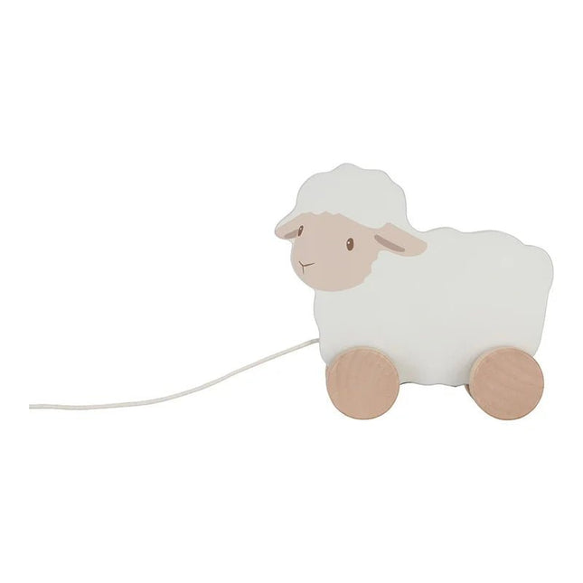 Little Dutch Trekfiguur Schaap Little Farm - Little Dutch - Babywinkel - 8713291771611