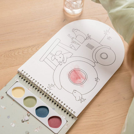Little Dutch Verfboek Little Farm - Little Dutch - Babywinkel - 8714274125681