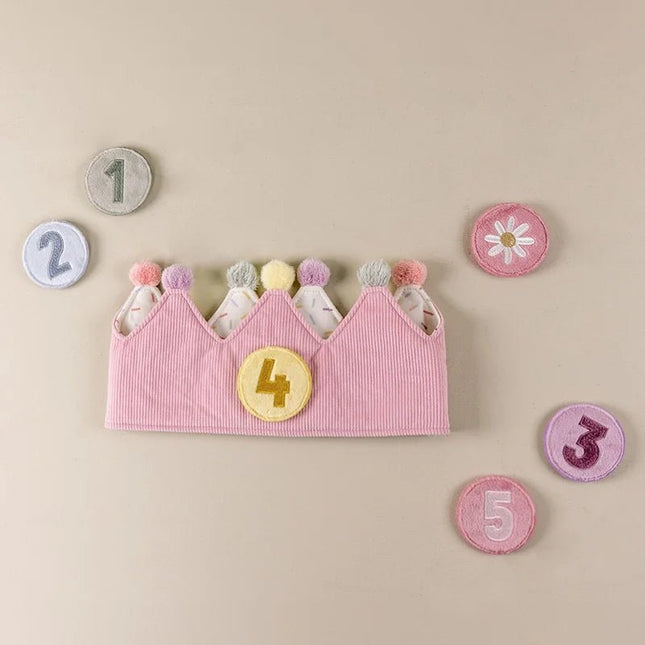 Little Dutch Verjaardagskroon Roze - Little Dutch - Babywinkel - 8713291445154
