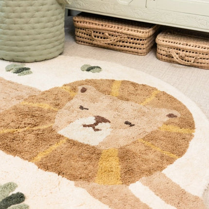 Little Dutch Vloerkleed Leeuw Geel koop je bij Babywinkel