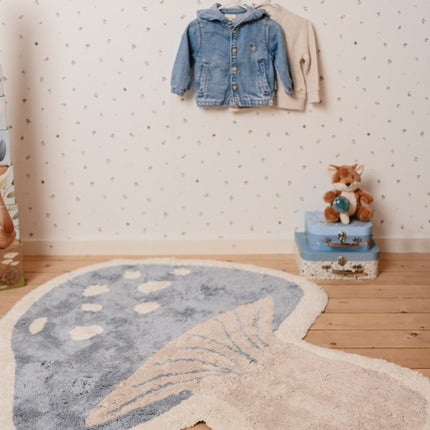 Little Dutch Vloerkleed Paddenstoel 102x118cm - Little Dutch - Babywinkel - 8720986878456