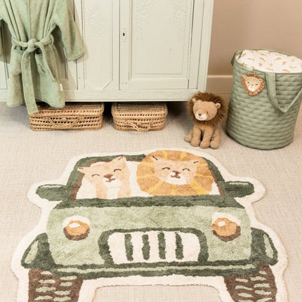 Little Dutch Vloerkleed Safari Jeep koop je bij Babywinkel