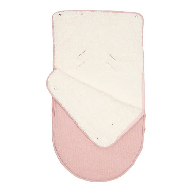 Little Dutch Voetenzak Autostoeltje 0+ Pure Pink - Little Dutch - Babywinkel - 8720168535559