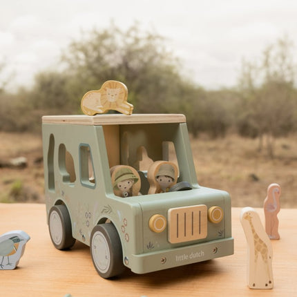 Little Dutch Vormenstoof Auto Safari koop je bij Babywinkel