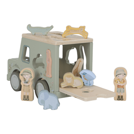 Little Dutch Vormenstoof Auto Safari koop je bij Babywinkel