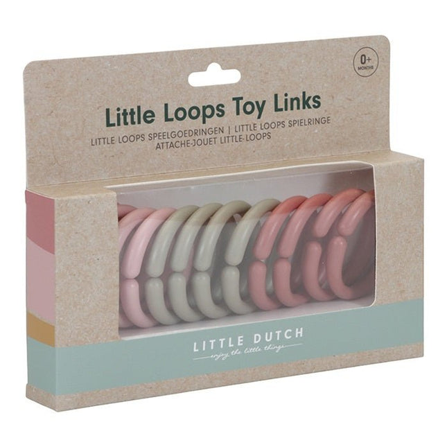 Little Dutch Wagenspanner Little Loops Speelgoedringen Pink - Little Dutch - Babywinkel - 8713291449602