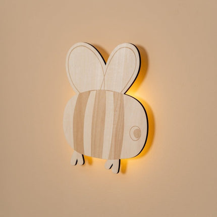 Little Dutch Wandlamp Babykamer Bee Hout - Little Dutch - Babywinkel - 8720847020895