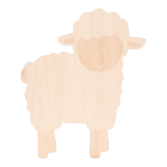 Little Dutch Wandlamp Babykamer Houten Sheep - Little Dutch - Babywinkel - 8720847024503