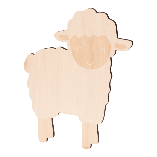 Little Dutch Wandlamp Babykamer Houten Sheep - Little Dutch - Babywinkel - 8720847024503