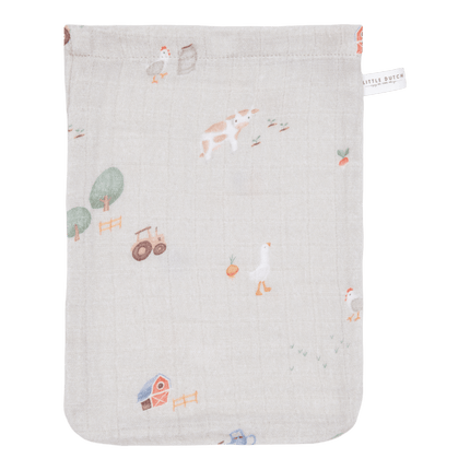 Little Dutch Washandje Little Farm Olive - Little Dutch - Babywinkel - 8720847024084