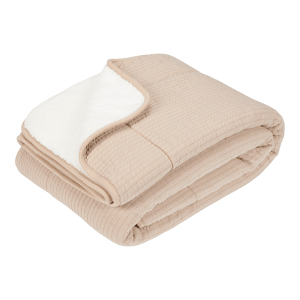 Little Dutch Wiegdeken Pure Beige - Little Dutch - Babywinkel - 8720847023421