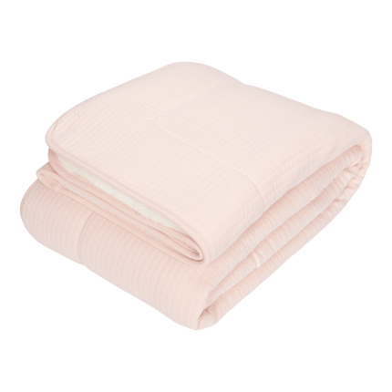 Little Dutch Wiegdeken Pure Soft Pink - Little Dutch - Babywinkel - 8718734811510