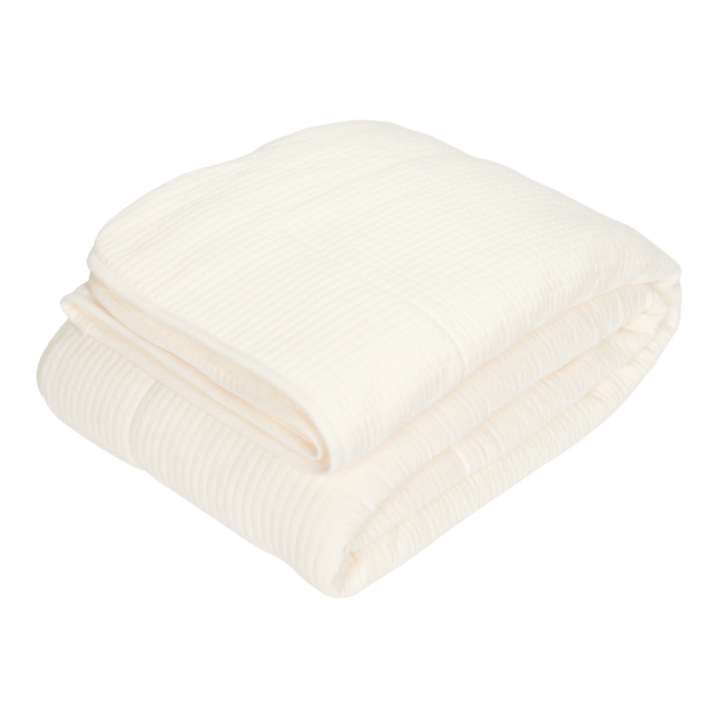 Little Dutch Wiegdeken Pure Soft Wit koop je bij Babywinkel