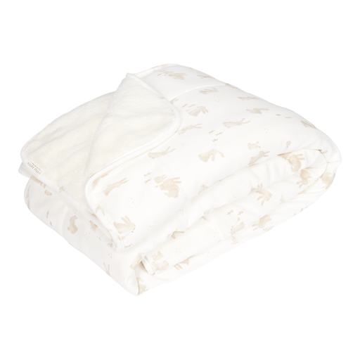 Little Dutch Wiegdeken Wit Baby Bunny - Babywinkel - 8721122585092