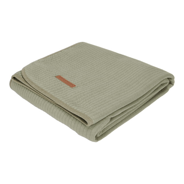 Little Dutch Wiegdeken Zomer Pure Olive - Little Dutch - Babywinkel - 8719638748773