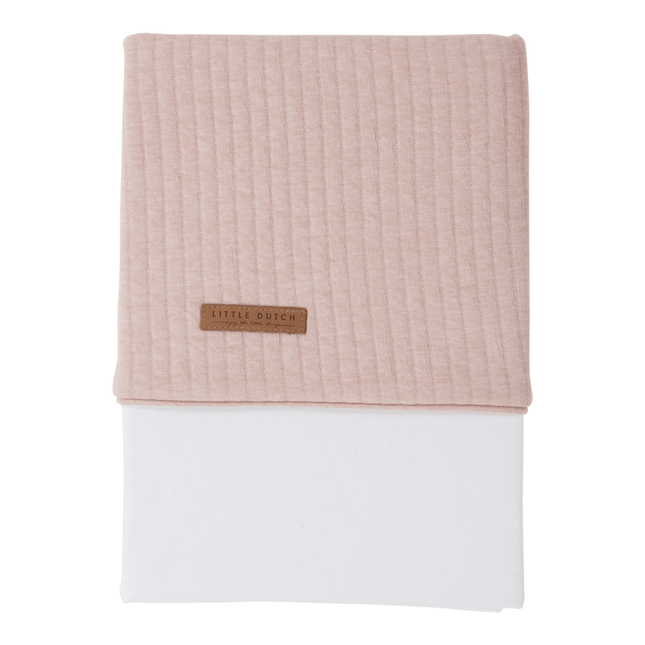 Little Dutch Wieglaken Pure Pink koop je bij Babywinkel