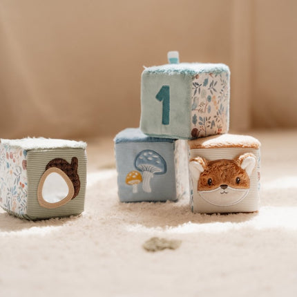 Little Dutch Zachte Blokkenset Forest Friends koop je bij Babywinkel
