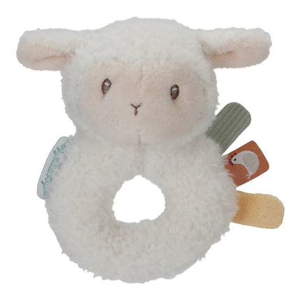 Little Dutch Zachte Ringrammelaar Schaap Little Farm - Little Dutch - Babywinkel - 8713291888319