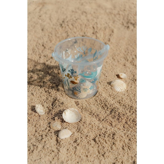 Little Dutch Zandbak Speelgoed Emmer Ocean Dreams Blue - Little Dutch - Babywinkel - 8712051128870