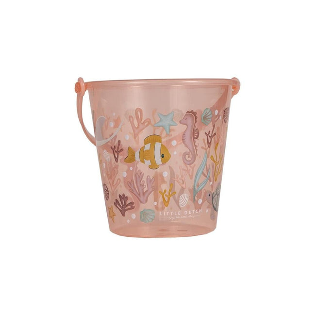 Little Dutch Zandbak Speelgoed Emmer Ocean Dreams Pink - Little Dutch - Babywinkel - 8712051128900