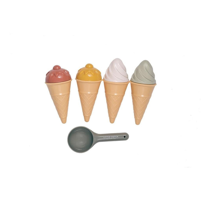 Little Dutch Zandbak Speelgoed Ice Cream 9St - Little Dutch - Babywinkel - 8712051129037