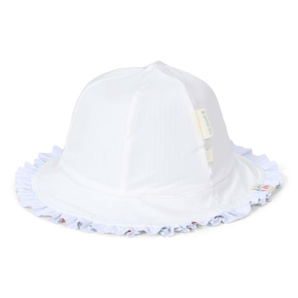 Little Dutch Zonnehoedje Baby Omkeerbaar Sunny Flowers Blue - Babywinkel - 8721122575291