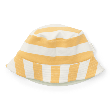 Little Dutch Zonnehoedje Baby Reversible Stripes/Farm Green - Little Dutch - Babywinkel - 8720847028068