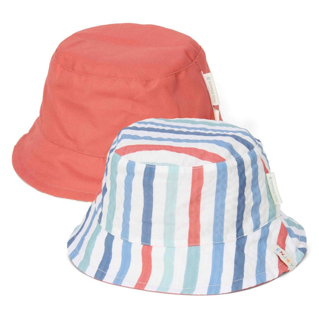 Little Dutch Zonnehoedje Baby Stripes Omkeerbaar - Babywinkel - 8721122573976