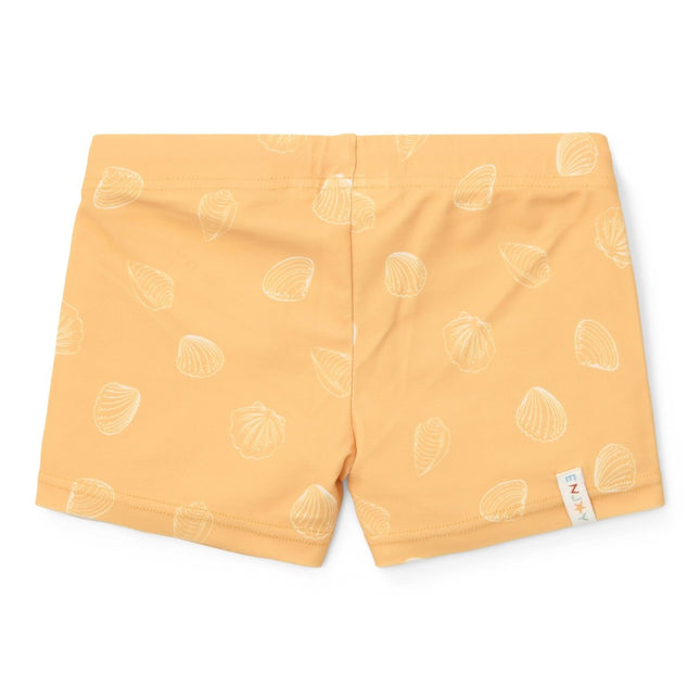 Little Dutch Zwembroek Kind Seashells Sunny Yellow - Babywinkel - 8721122573426