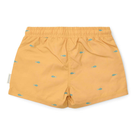 Little Dutch Zwembroek Kind Short Seashells Sunny Yellow - Babywinkel - 8721122573709