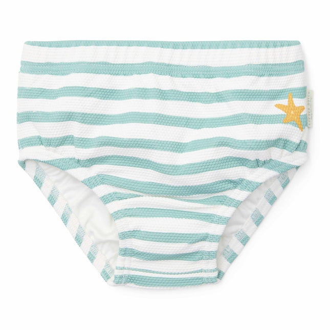 Little Dutch Zwemluier Stripes Surf Blue - Babywinkel - 8721122573501