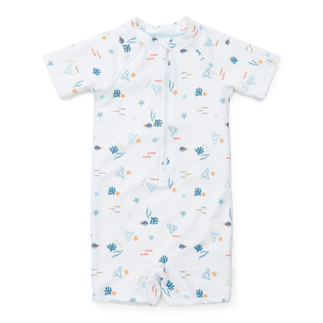 Little Dutch Zwempak Kind Korte Mouwen Ocean Treasures - Little Dutch - Babywinkel - 8720986870931