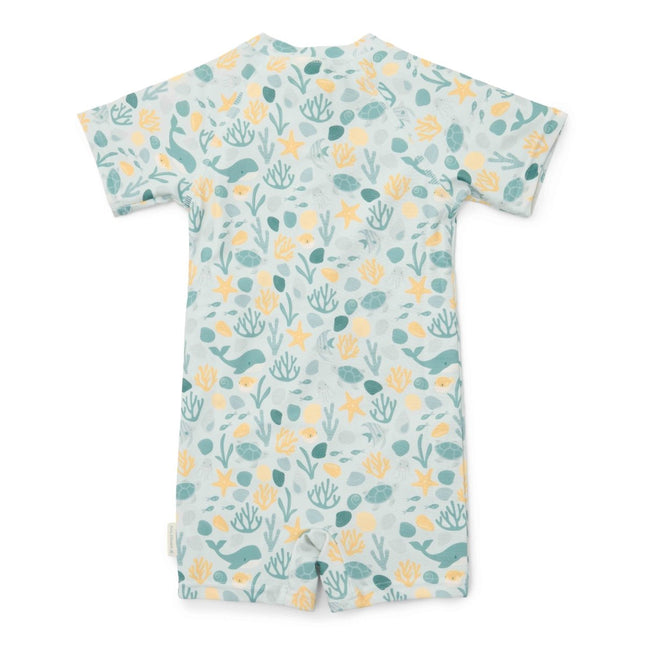 Little Dutch Zwempak Kind Korte Mouwen Seashells - Babywinkel - 8721122572863