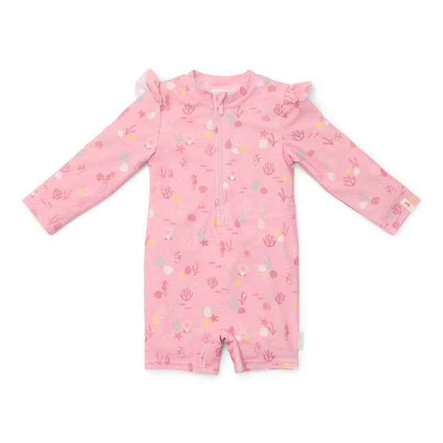 Little Dutch Zwempak Kind Lange Mouwen Ocean Treasures - Babywinkel - 8721122574034