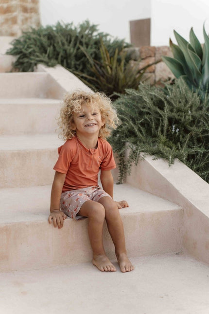 Little Dutch Zwemshirt Kind Korte Mouwen Coral - Little Dutch - Babywinkel - 8720986871259
