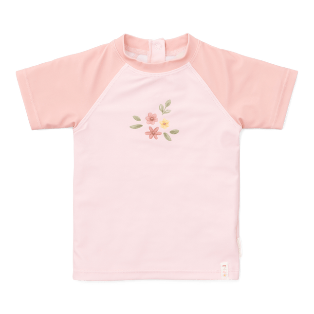 Little Dutch Zwemshirt Kind Korte Mouwen Flower Pink - Little Dutch - Babywinkel - 8720986872317